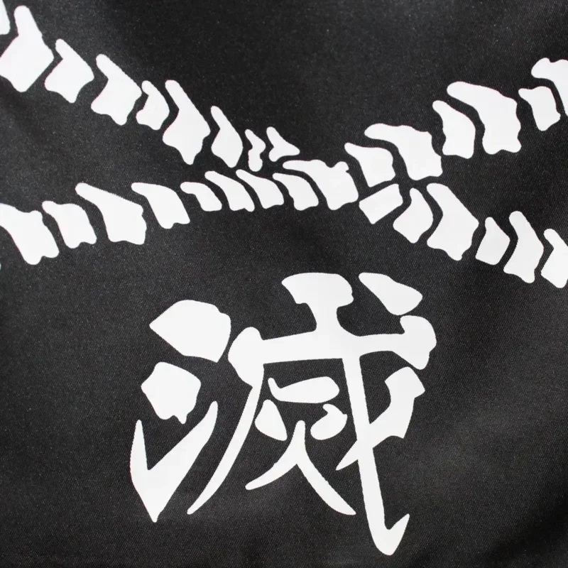 HN8 Agatsuma Zenitsu Cosplay Zenko Cosplay disfraz de Anime negro amarillo vestido de fiesta peluca larga calcetines traje para la cabeza) 4Dc