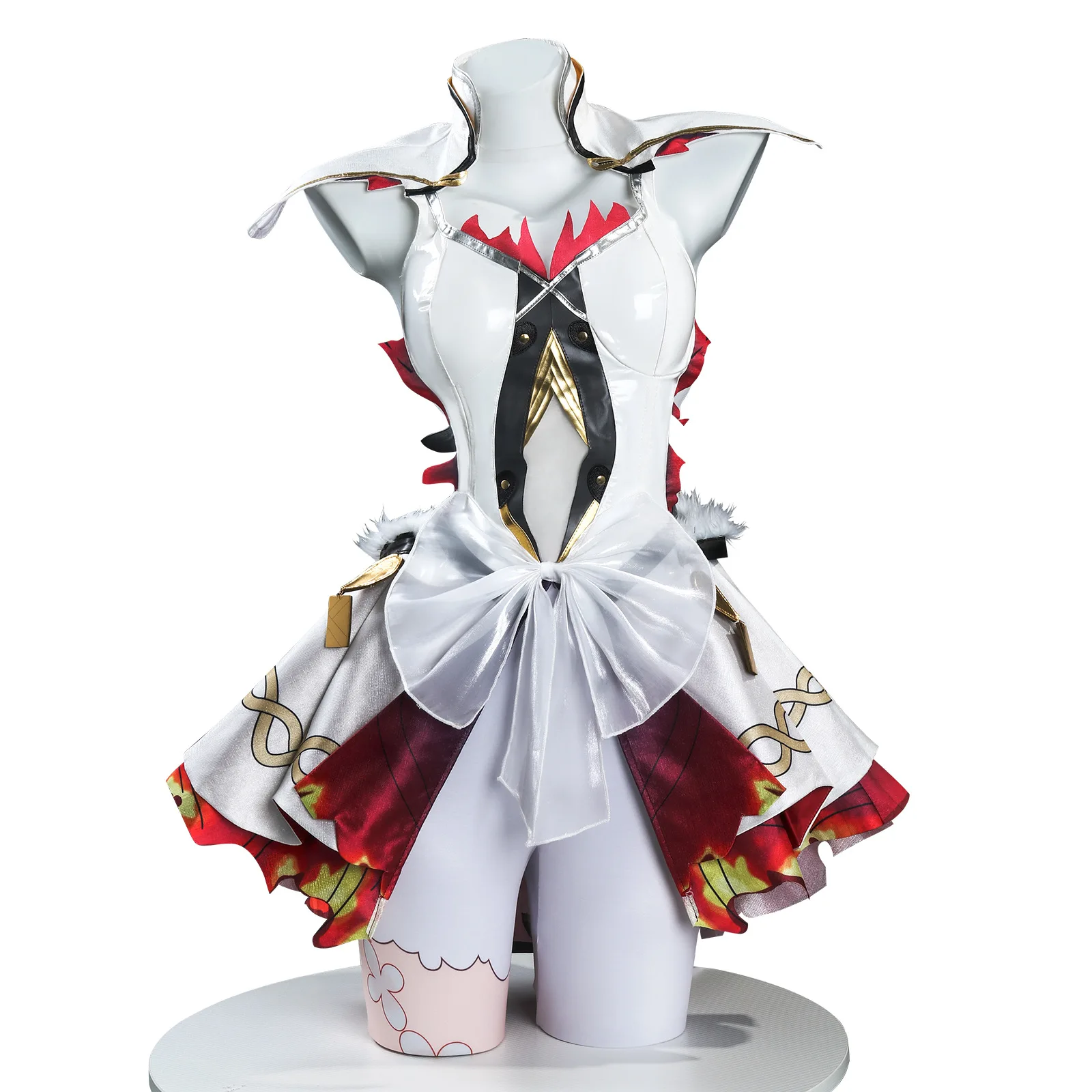 

Cosplay Costume Game Wuthering Waves Chun Sweet Uniform Dress Full Set with Prop Halloween Party Role Play Cloth