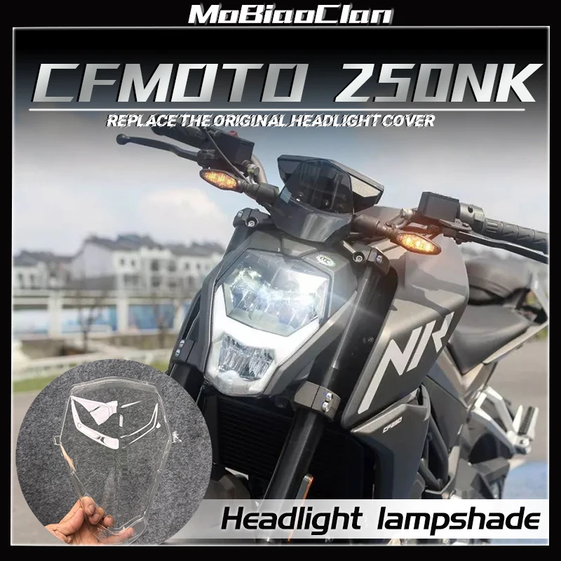 

Motorcycle high-definition lamp housing glass front headlight housing Accessories for CFMOTO 250NK 250nk NK250 nk250 nk 250
