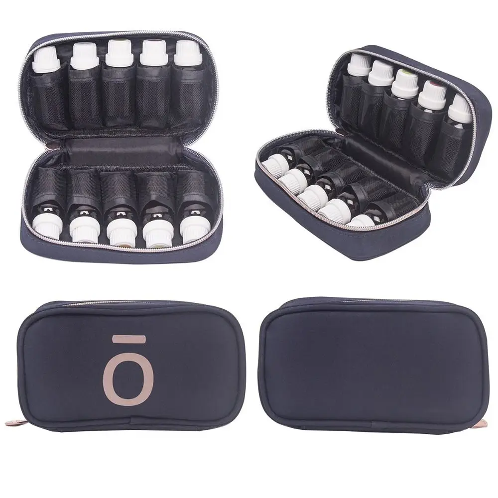 10 فتحات حقيبة تخزين الزيوت العطرية مقاومة للصدمات 10-15 مللي حامل زجاجة الزيت العطري مقاوم للرطوبة سعة كبيرة #2