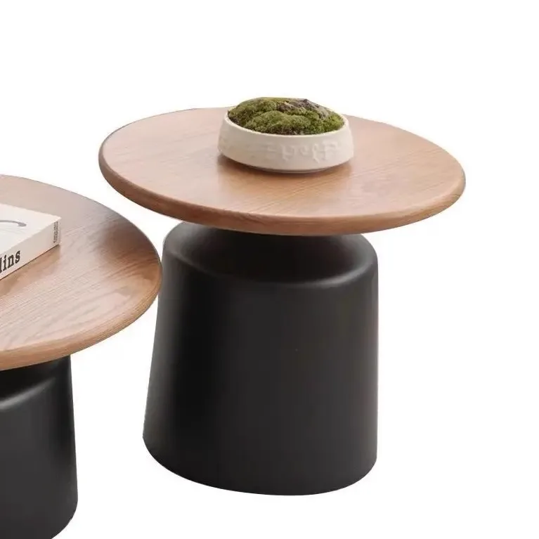 Moderne Scandinavische salontafel Premium esthetisch elegant design bijzettafel opbergruimte Luxe hoektafels woonkamermeubilair