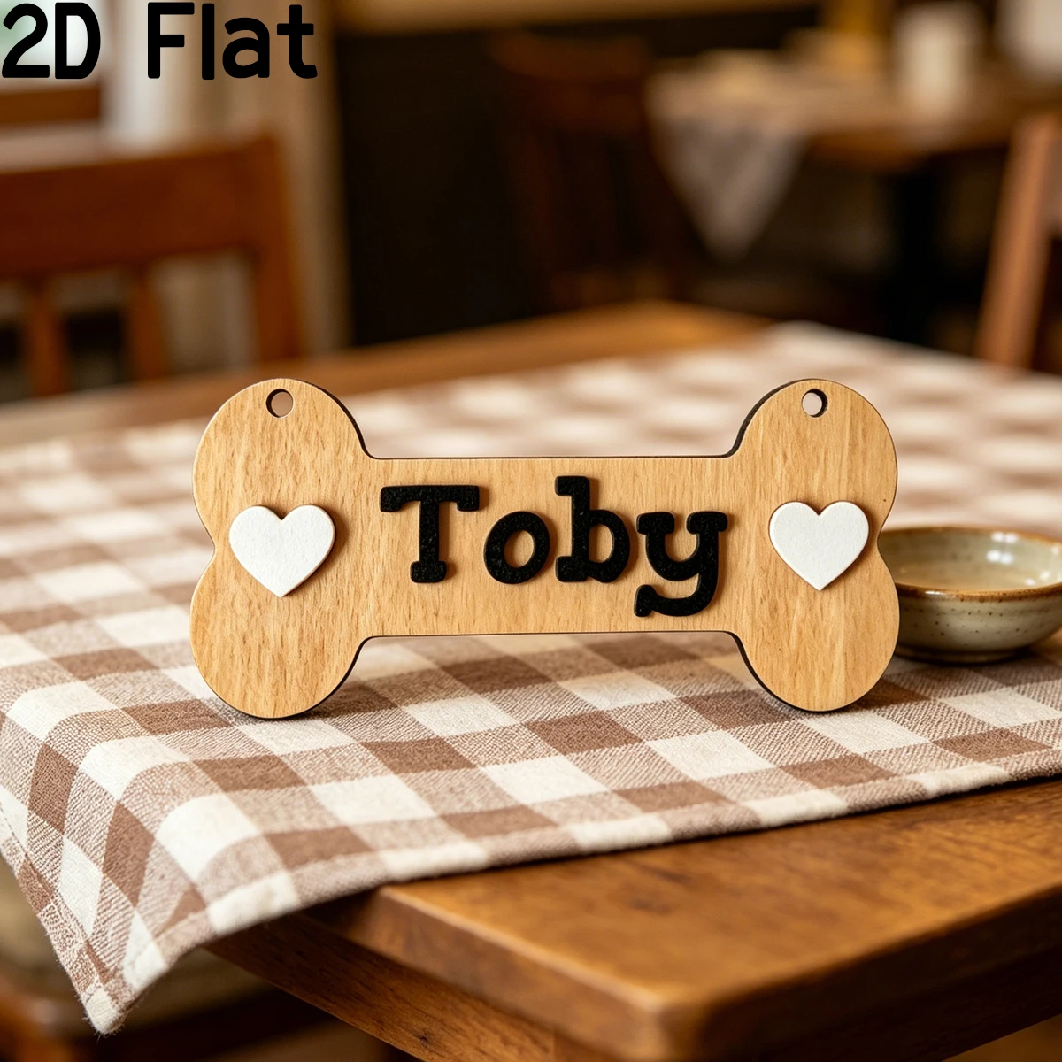 Personalized Dog Bone Wooden Name Sign,Party Decor,Home Decor,Plaques,Photo Props,DIY Paintable,Valentines,Christmas,Name Sign