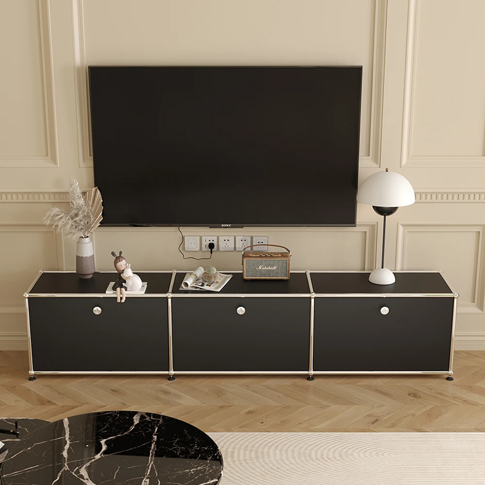 

Luxury Glossy Tv Stand Vertical Aesthetic Black Living Room Tv Stand Bedroom Drawers Muebleso De Sala Para Casa Home Furniture