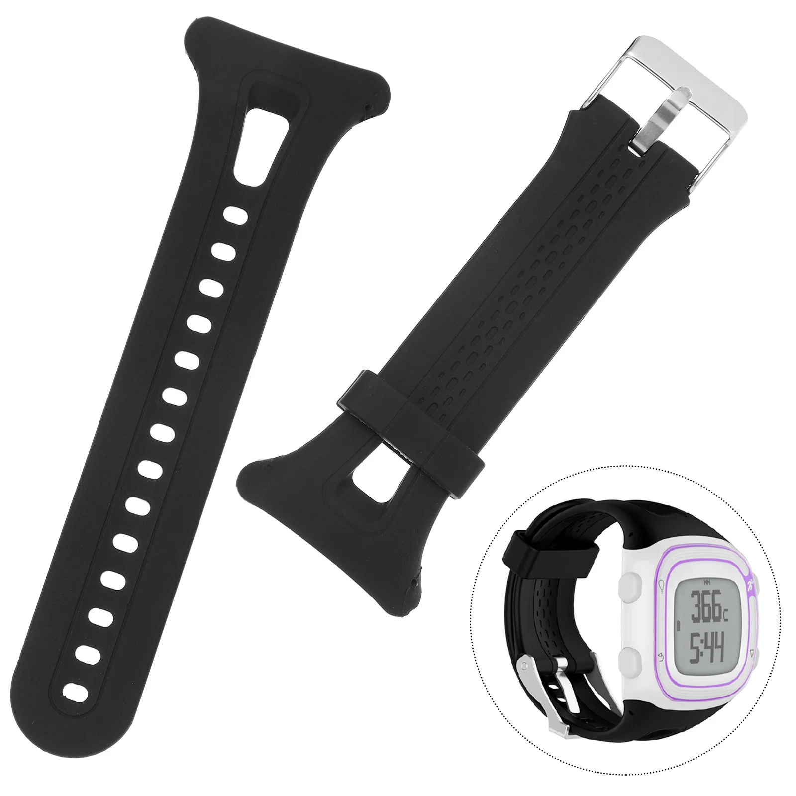 

Smart Watch Band Silicone Adjustable Strap For Fitness Durable Wristband Replacement Bracelet Watchbelt Smart Watch