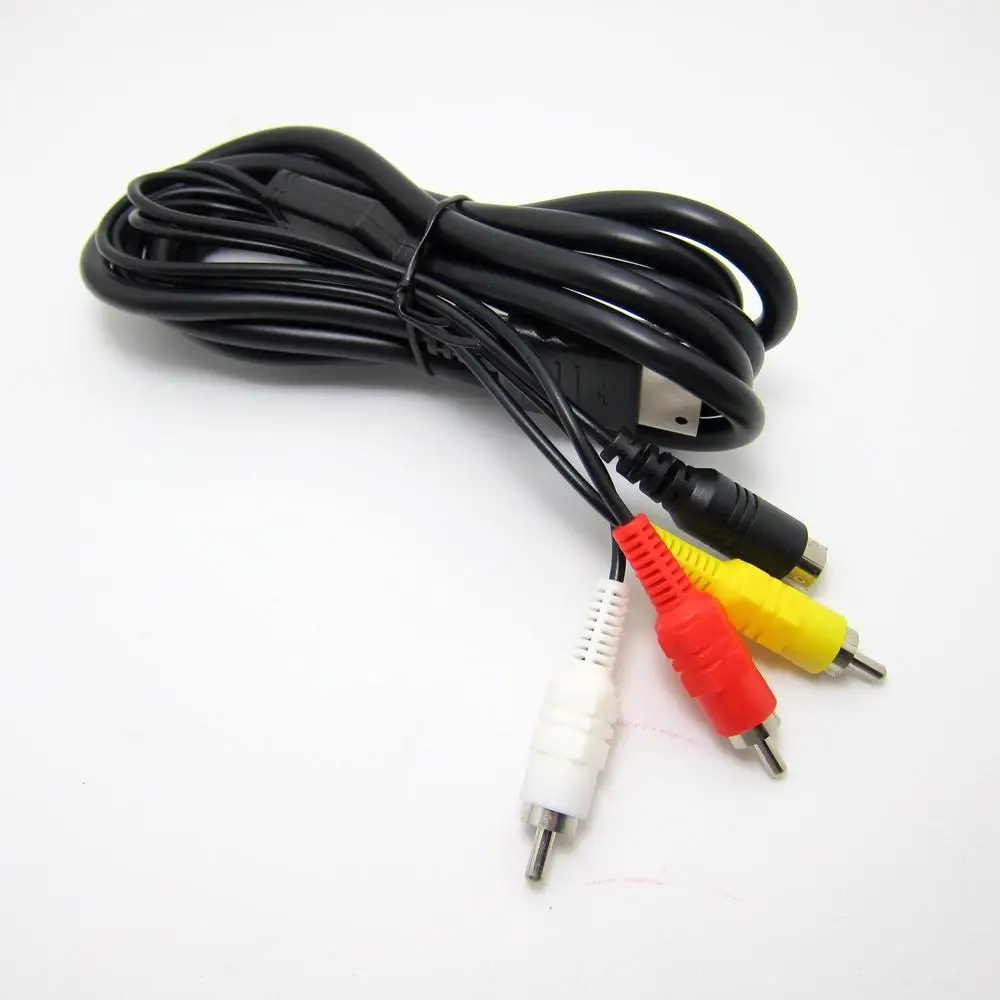Dreamcast Baru-Kabel SAV Video Audio Super-Bit (Kabel S-AV Komposit)-Kabel A/V S-video untuk Sistem Dreamcast Sega