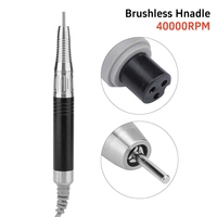 Nail Drill Pen 40000RPM Electric Nail Drill Handpiece Nail Polishing Machine Replacement Handle for Manicure Pedicure Handpiece