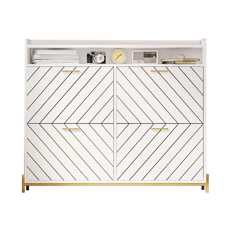 

Shoe cabinet entry storage cabinet entrance narrow cabinet retro entrance shoe rack