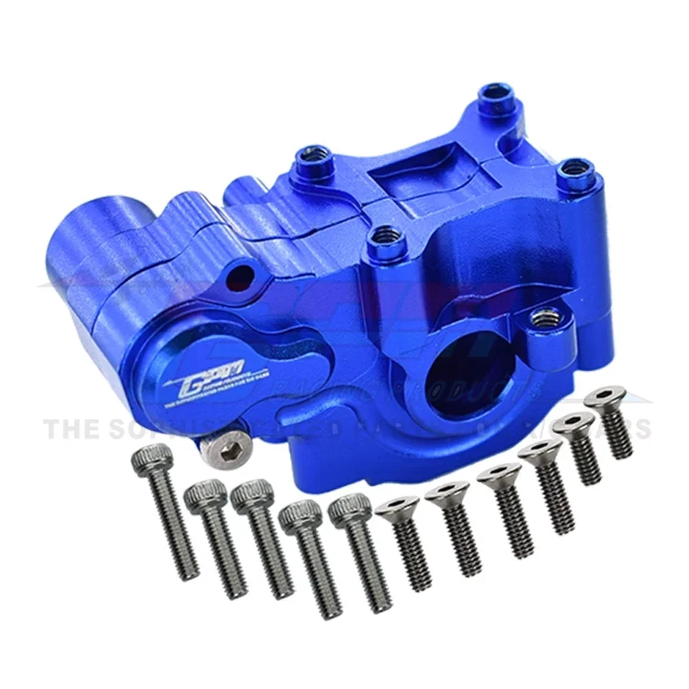 GPM for LOSI 1/18 Mini-T 2.0 2WD Stadium Truck LOS01019 LOS1056 LOS01015 Metal Alloy Transmission Case Gear Box Shell LOS212017