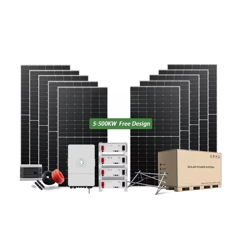 Customized Solar System 5KW 6KW 8KW 10KW Home Hybrid European Warehouse Solar Kit