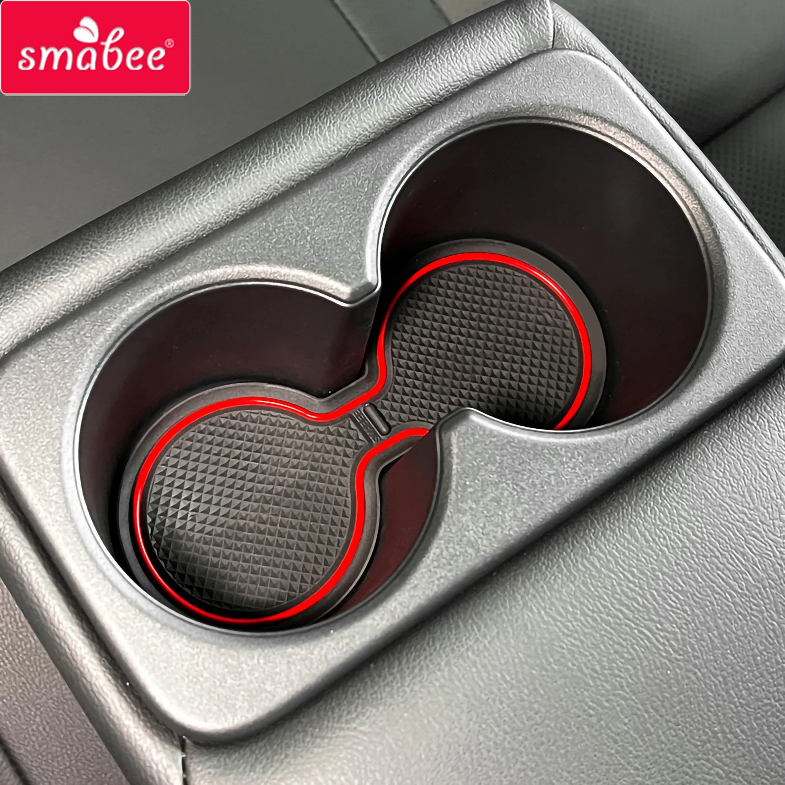 

Smabee Car Door Groove Pad for Nissan ARIYA 2022 2023 Anti-Slip Gate Slot Cup Mat Interior Accessories Non-Slip Rubber Coaster