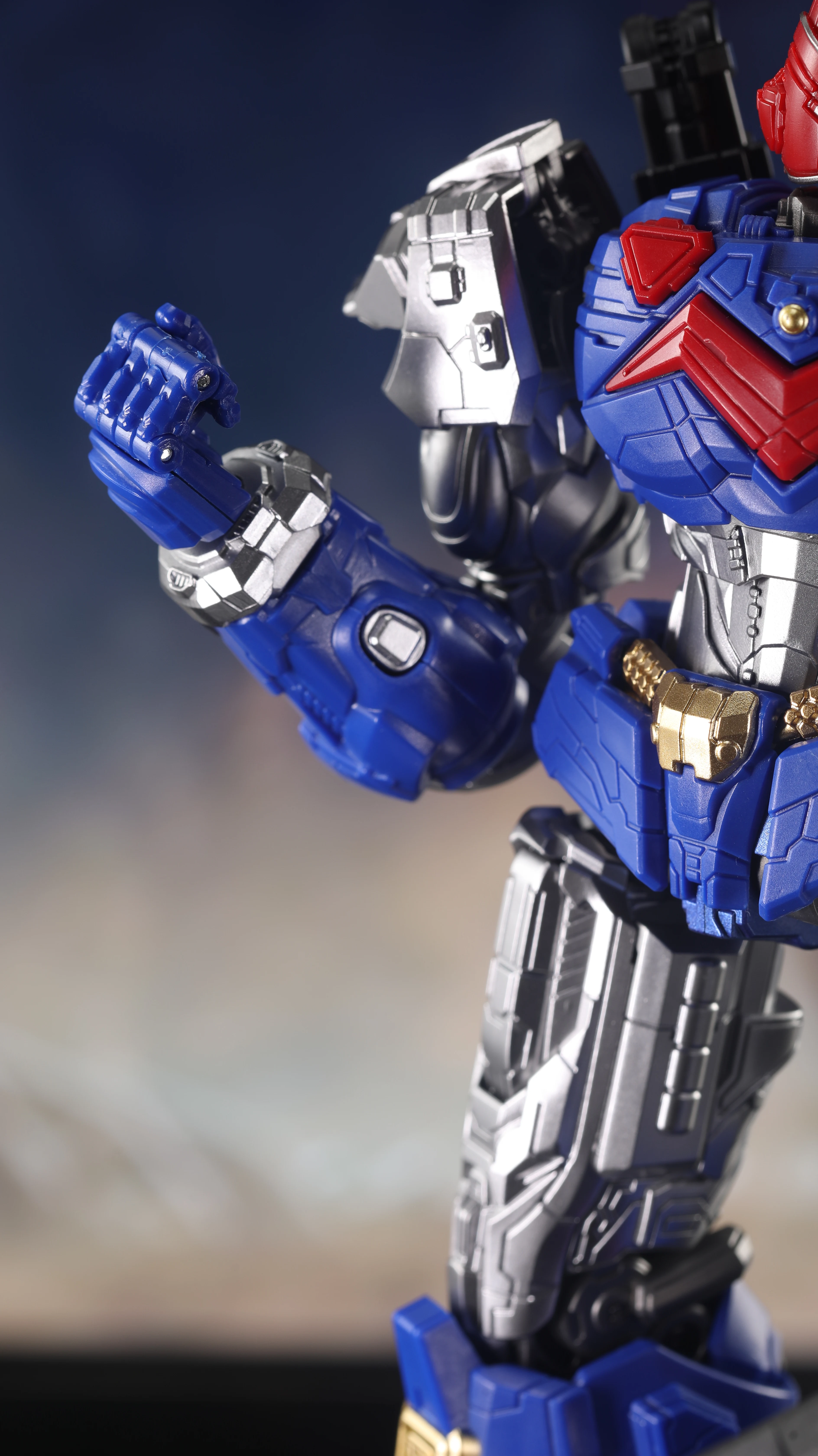 YOLOPARK AMK Serie Voltes V: Legacy Voltes V Mech Modellbausatz - Modellbausatz Actionfiguren Spielzeug – Detail 10
