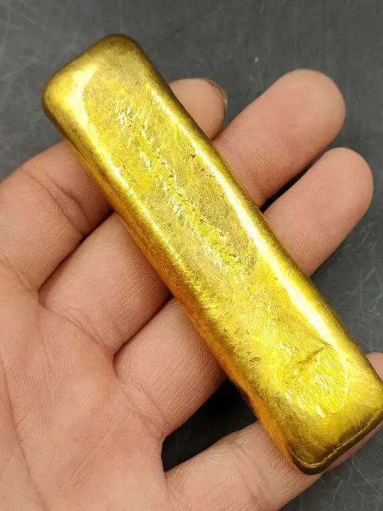 ذهب البنغال الأحمر المقلد، مادة خام، ذهب محروق، سبيكة ذهب، قوالب ذهب، حبوب ذهب، ذهب محاكاة لا يتغير لونه، ديكور خارجي #5