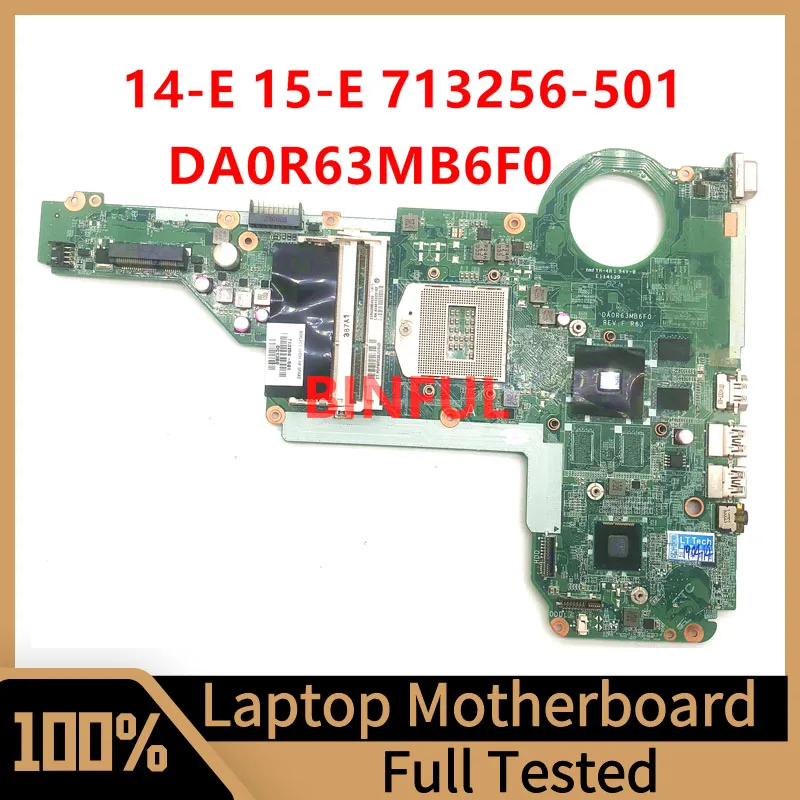 

713256-601 713256-501 713256-001 Mainboard For HP 14-E 15-E 17-E Laptop Motherboard DA0R63MB6F1 216-0841027 100%Full Tested Good