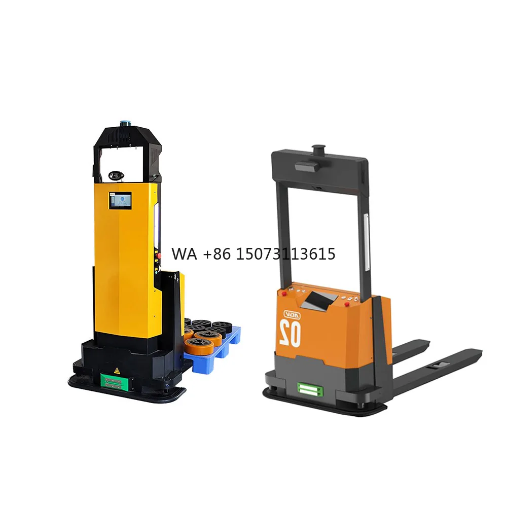 

MDBOT Customizable 1500KG Payload Warehouse Trackless Laser Navigation Forklift Agv with Touch Screen for Material Handling