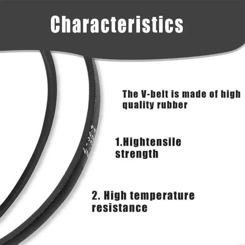  3/8x 32.5Inch Rubber Drive Belt Suitable for Lawn Mower Model Replace 117-1018