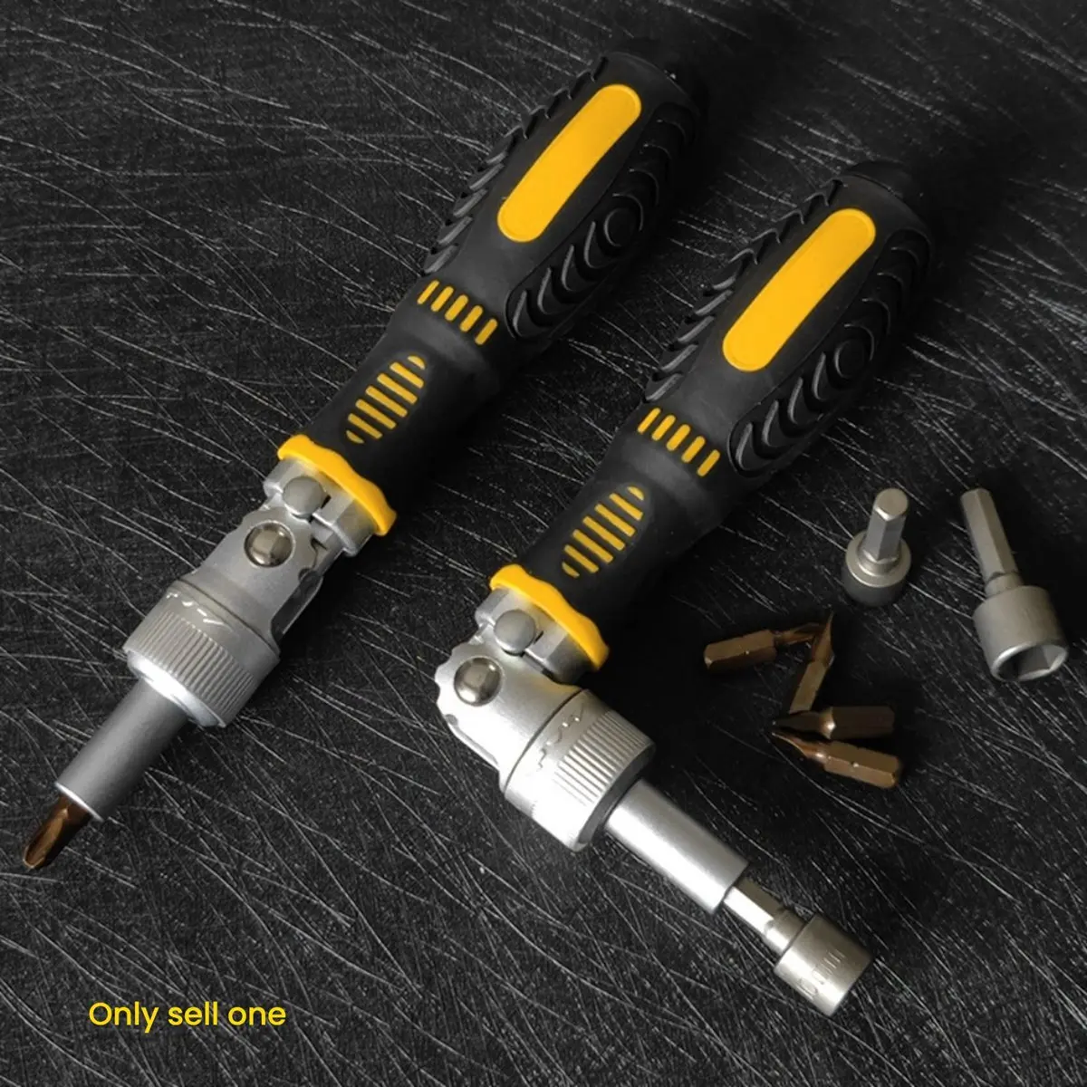 

Набор двусторонних отверток с храповым механизмом на 72 зубца, гибкий набор трудосберегающих отверток, однословный инструмент для домашнего обслуживания