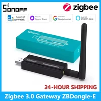 SONOFF ZBDongle-E USB Plus Zigbee Hub Universal, puerta de enlace inalámbrica Sonoff Zigbee 3,0, puente a través de ZHA Zigbee2MQTT