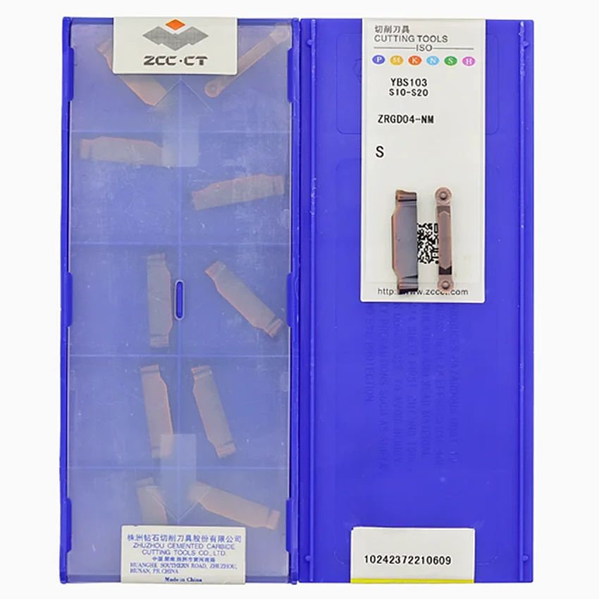 

ZRGD04-NM YBG212/ZRGD04-NM YBG105/ZRGD04-NM YBS103 ZCC.CT CNC blade carbide inserts turning tools 10pcs/box