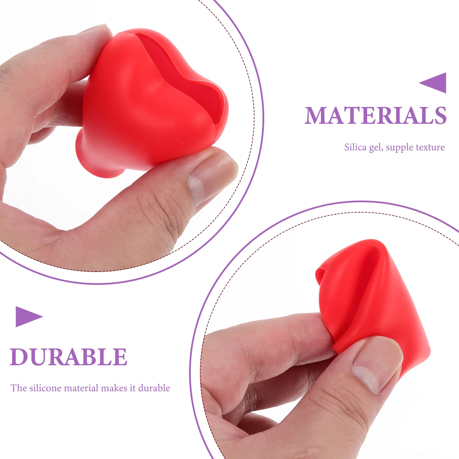 

9 Pcs Silicon Brush Makeup Case Brushes Protector Cap Travel Covers Silicone Holder