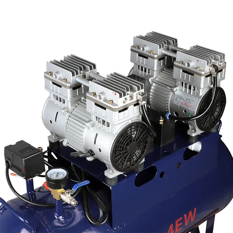 Made in China Price Low Premium quality 1680W 60L/65L air compressor oilless den tal air compressor for clinic