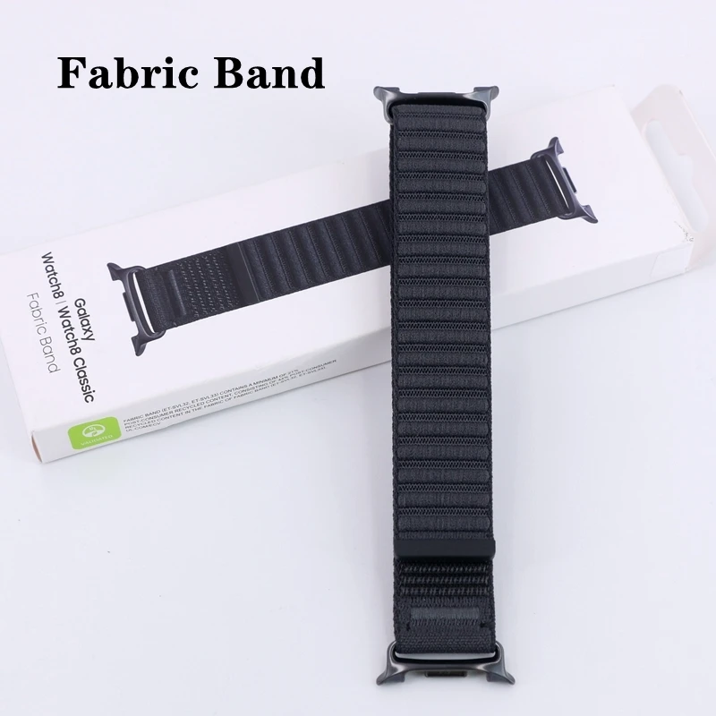 galaxy-watch8、watch-9用ナイロン製腕時計バンド。galaxy-watch8-classic用。