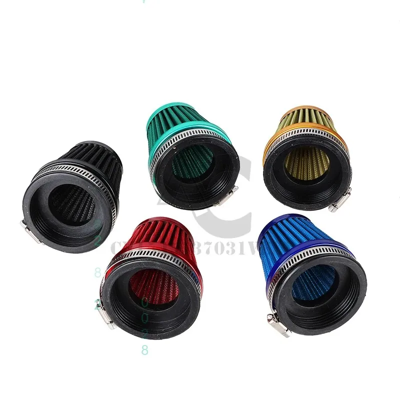 Motorcycle Air Filter Cleaner Mushroom Head Pod 38mm 45mm 50mm 60mm Universal Replacement Accessories