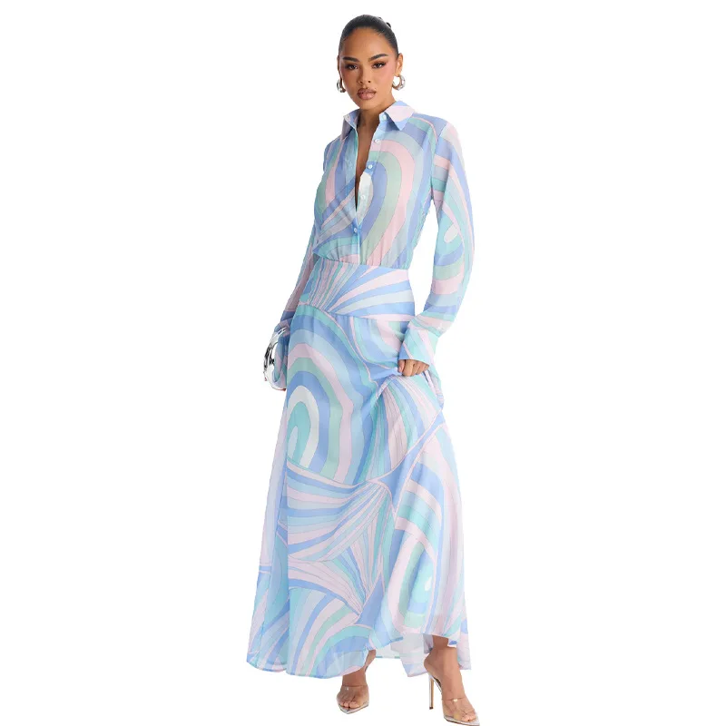 sheer button down maxi dress Choichic Women' Button Down Shirt Dress Short Sleeve Sheer Mesh Patchwork  See Through Pleated Long Maxi Dress Tunics Tops with Belt Clubwear Small  Blue at Amazon Women's Clothing store