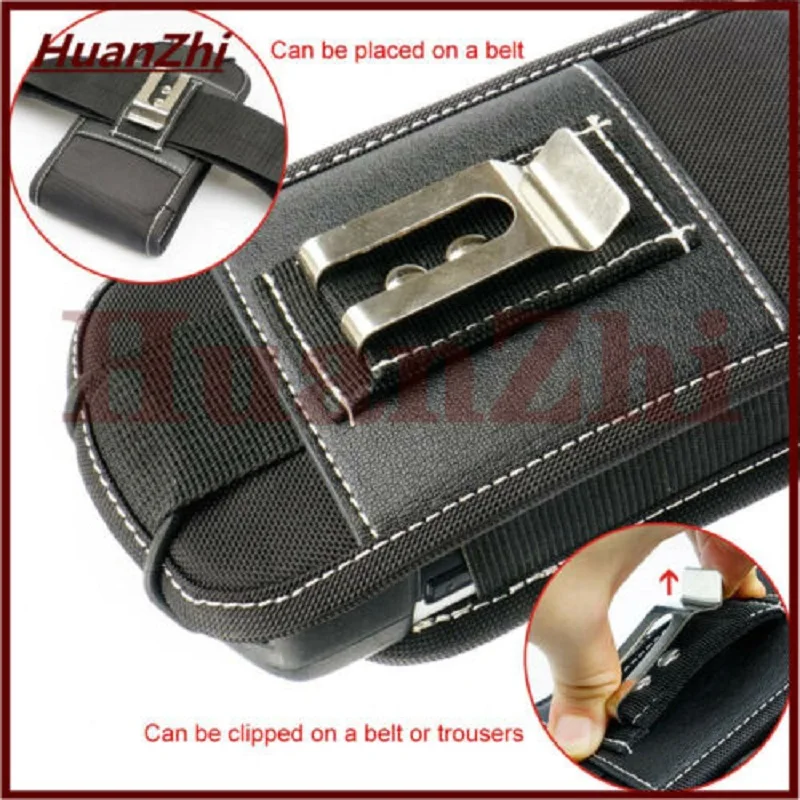 Coldre de scanner de nylon com clipe de cinto para Zebra Motorola MC659B MC67 MC55A0 MC5590