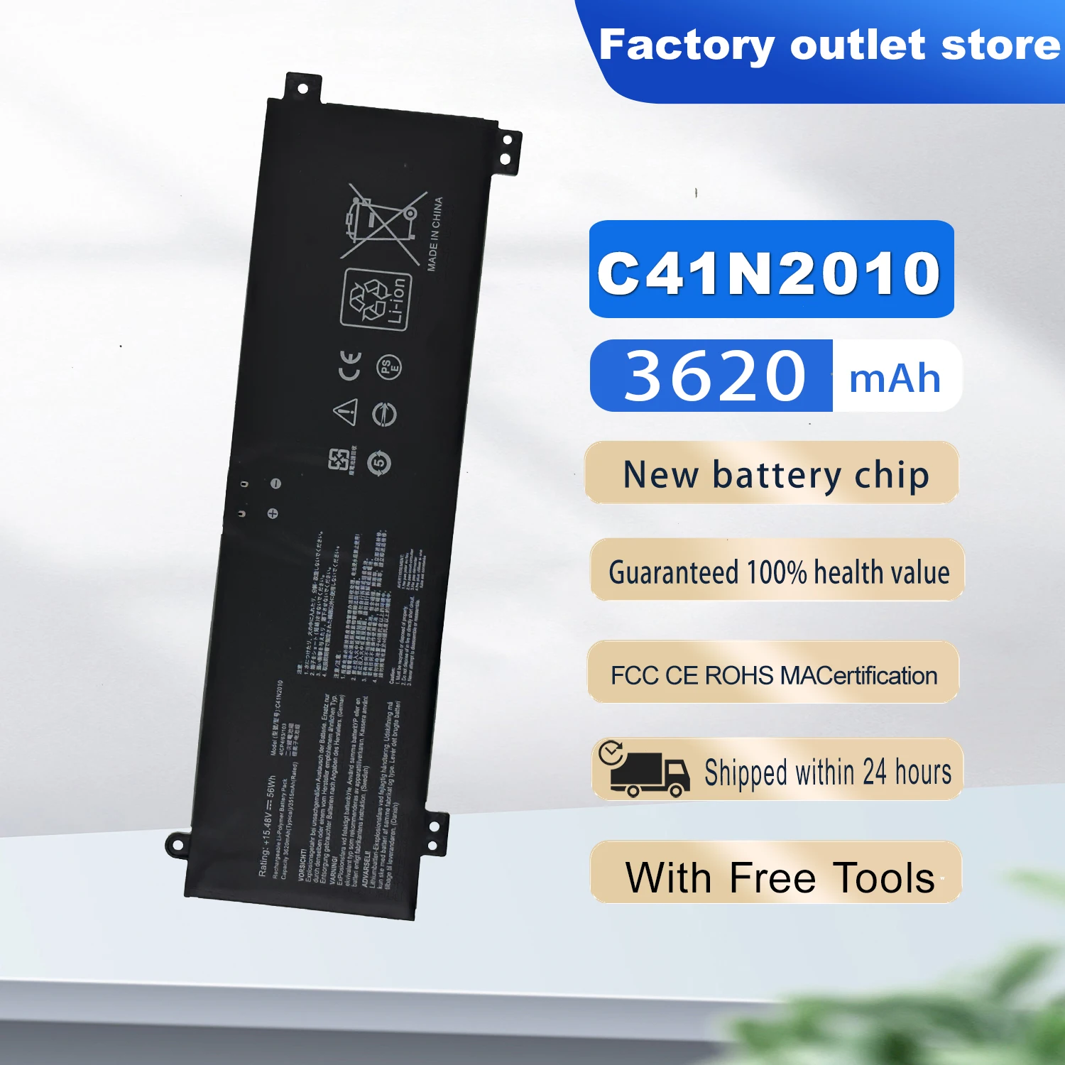 Batería nueva para ordenador portátil DXT C41N2010 para ASUS ROG Strix G15 G513IC G513IE G513IH G513QC G513QE ROG Strix G17 G713QE G713QE-HX008T