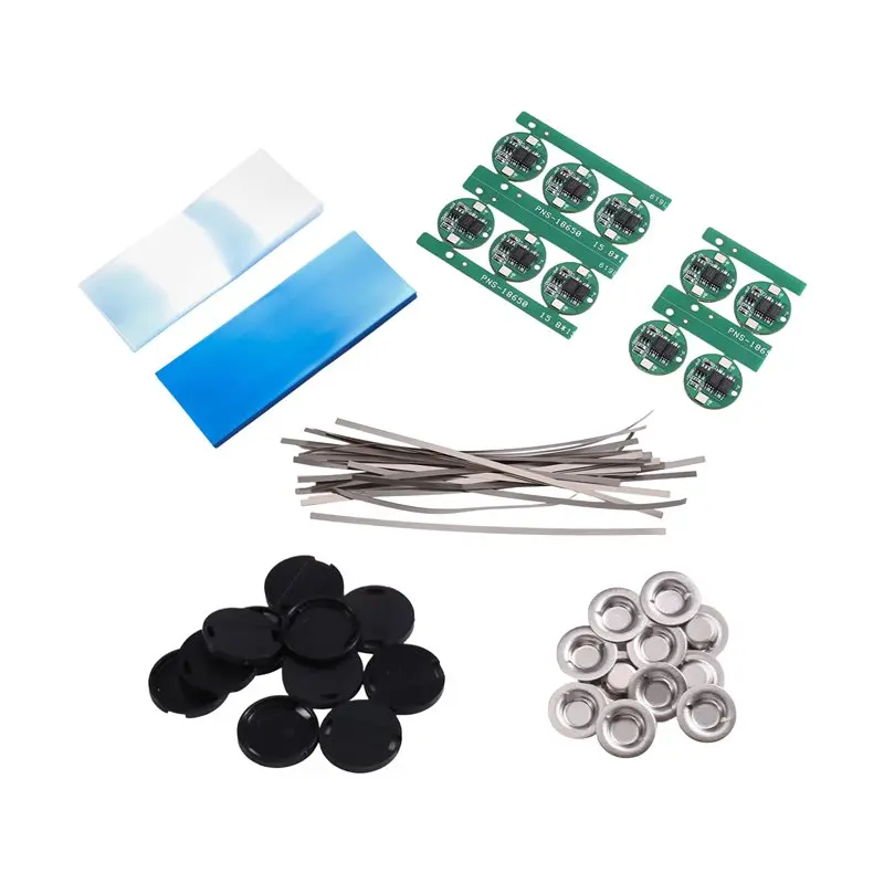 A96T MOS Protection Board Universal Dual 18650 Lithium Battery 10Set 18650 Cylindrical Li- Cell BMS Protection Board