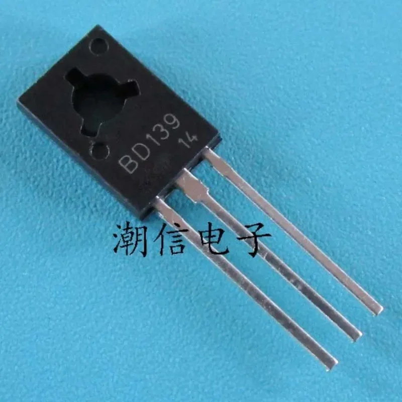 10PCS/LOT NEW ORIGINAL BD139 power transistor 1.5A 80V 8W TO-126