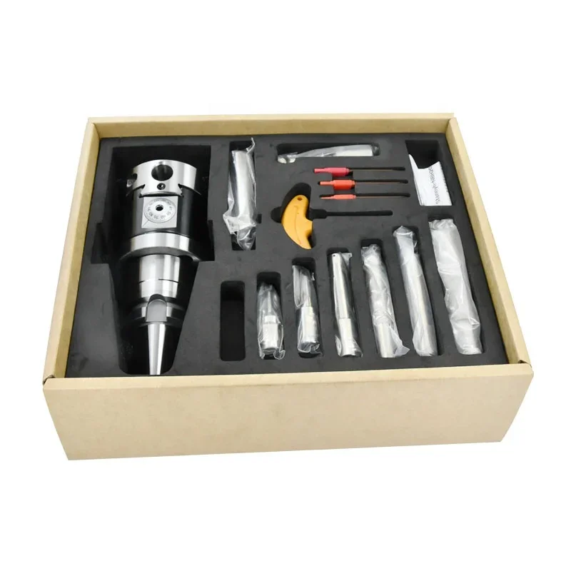 CNC Machine borings  milling  tools set R8 HSK63 HSK100 BT30 BT40 BT50 NBH2084  adjustable angle boring cutter head