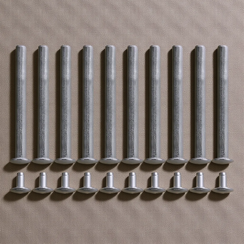 

10 set Fan Shaft Rivets Nuts Metal Folding Fan Repair Kit For Handheld Cloth Paper Bamboo Fans Stainless Steel Fasteners