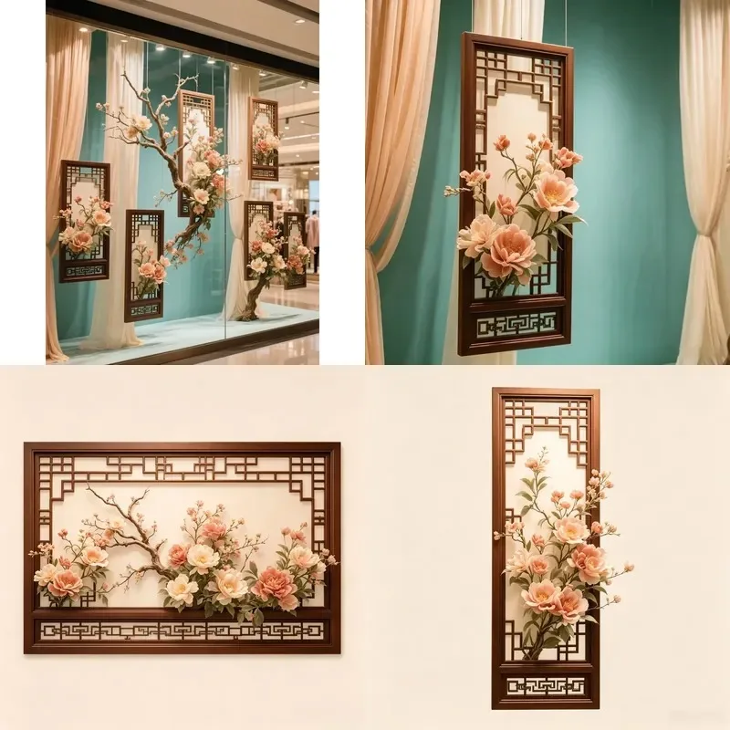 Customizable Handcrafted UV Protected Artificial Flower Arrangements for Wedding Decorations Retail Store Displays and Home