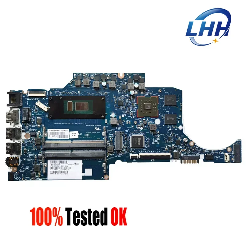 

L23229-001 6050A2983201-MB Mainboard for HP 14-CK1000 240 G7 Laptop Motherboard with 520 4GB GPU I5-8250U CPU