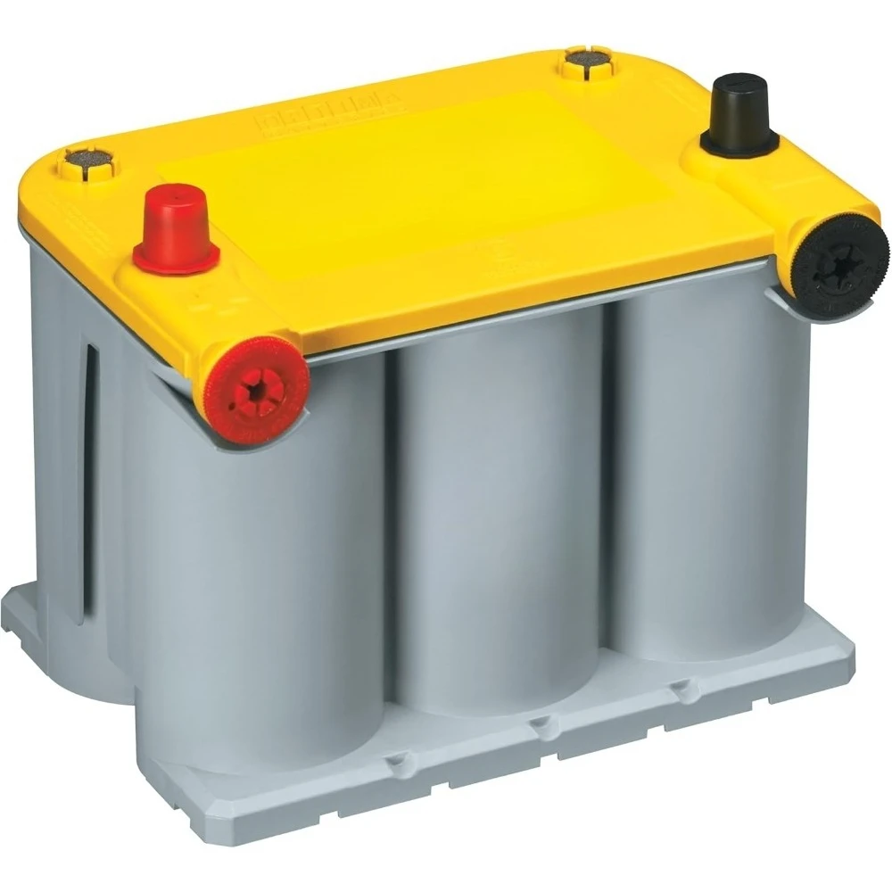 

Аккумуляторы Высокопроизводительные D75/25 YellowTop Двойного назначения Герметичный аккумулятор AGM для автомобилей, грузовиков и внедорожников, 620 CCA, двойной терминал