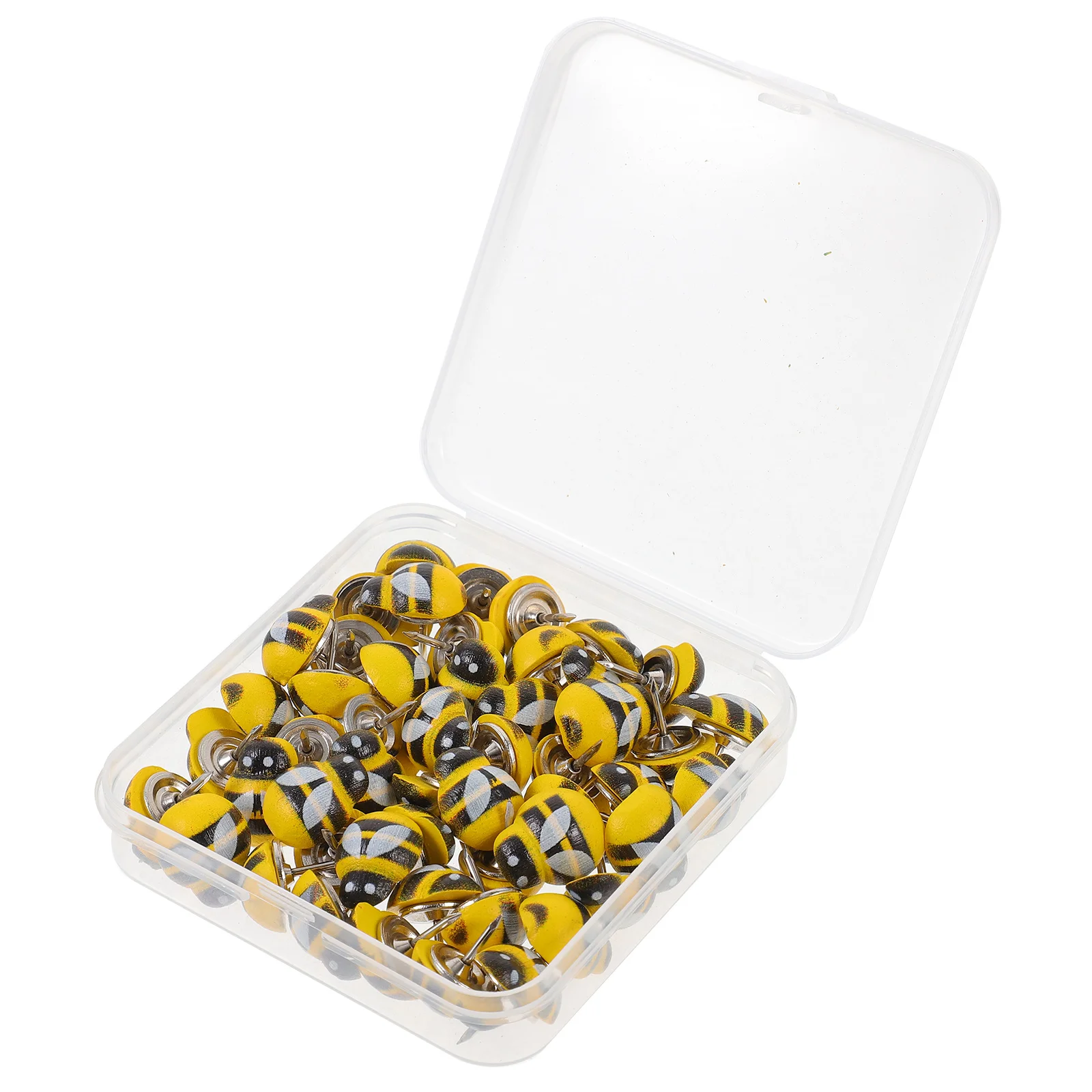 

50Pcs Creative Animal Thumbtacks Compact Push Pins Multi-Function Small Thumb Tacks for Home Office Stationery