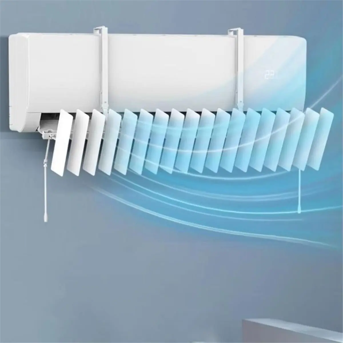 2026 New Tool Wall-Mounted Air Conditioner Windshield Adjustable Universal Conditioning Guide Cover Saving Safe Airflow Control