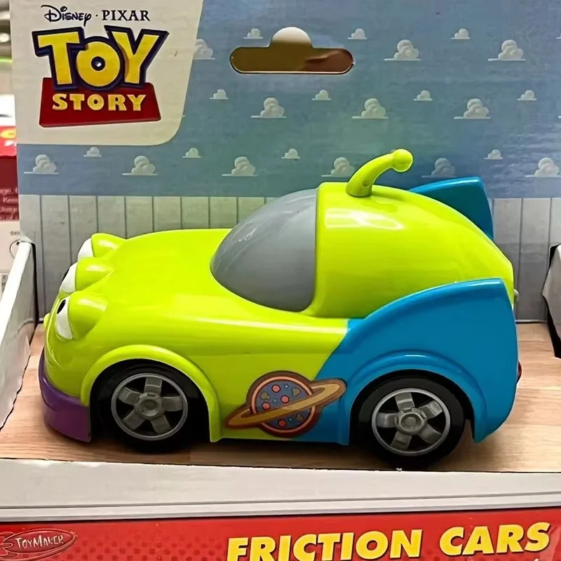 Brinquedo quente história inercial pull-back carro brinquedos buzz lightyear woody jessie rex alienígena-roda livre modelo veículos presentes tema dos desenhos animados