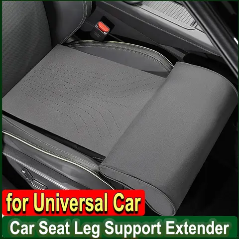 Car Seat Leg Support Extender Coverado Car Seat Extender – Leg Support Cushion For Long Drives Leather  Memory Foam Pad With Non-Slip Base – Universal Fit For Most Vehicles  Coverado Car Seat Leg Extender