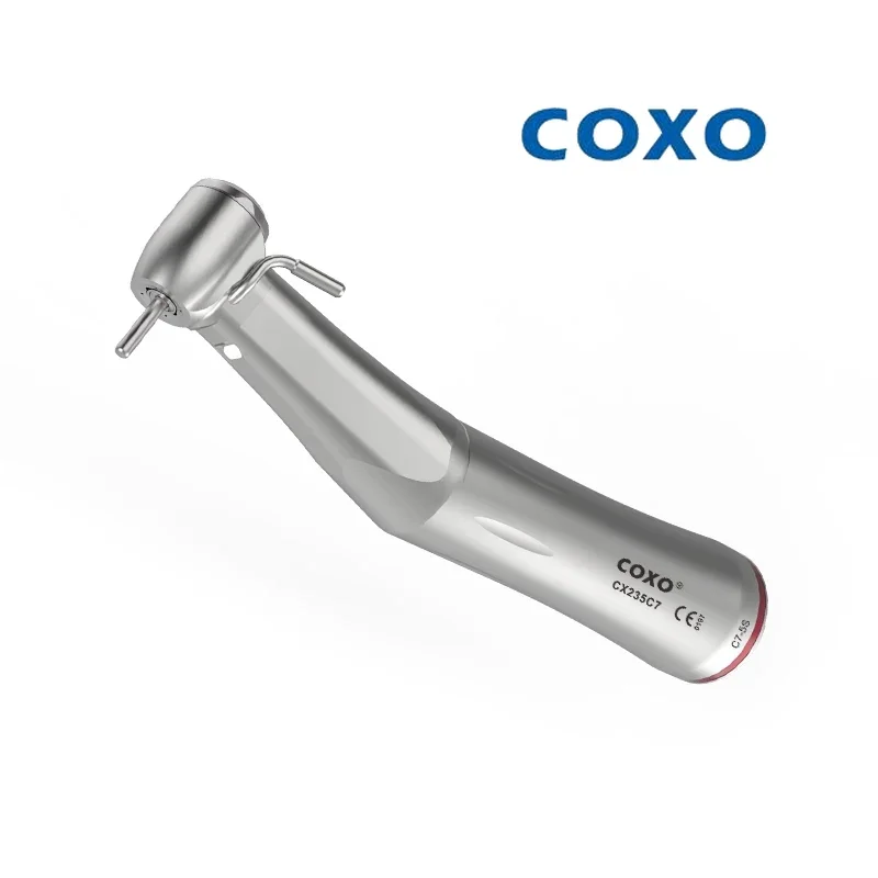 

COXO CX235 C7-5S Dental Speed Increase Handpiece Air Turbine Tooth Cleaning Machine Whitening Equipment Contra Angle Handpiece