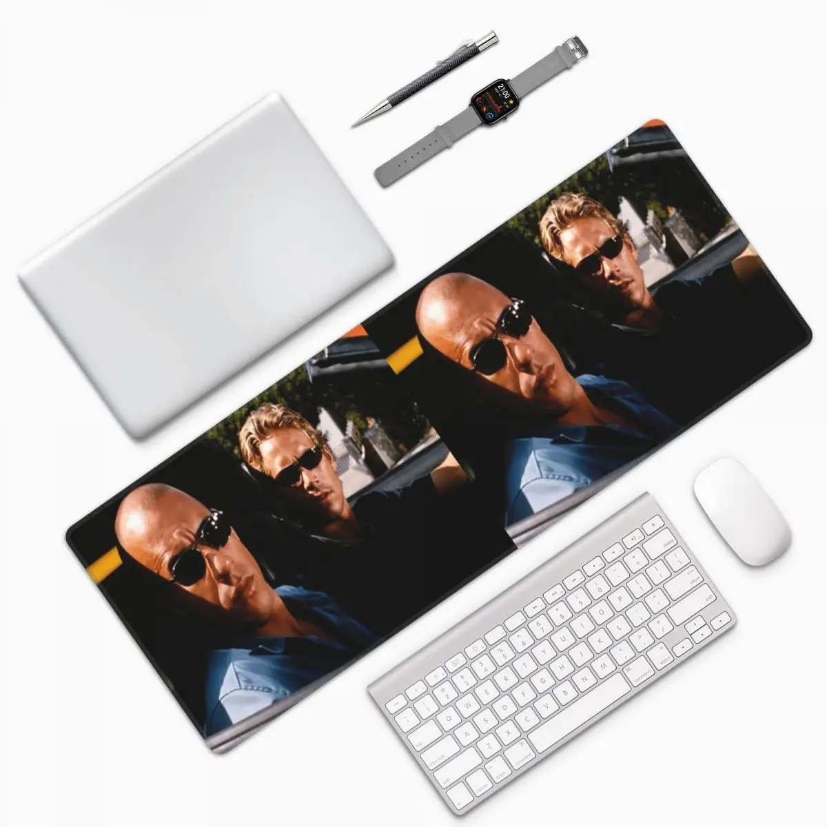 The Fast And The Furious Classic Large Mouse Pad Computer Keyboard Mouse Mat Gamer PC Laptop Desk Mat Office Table Mats