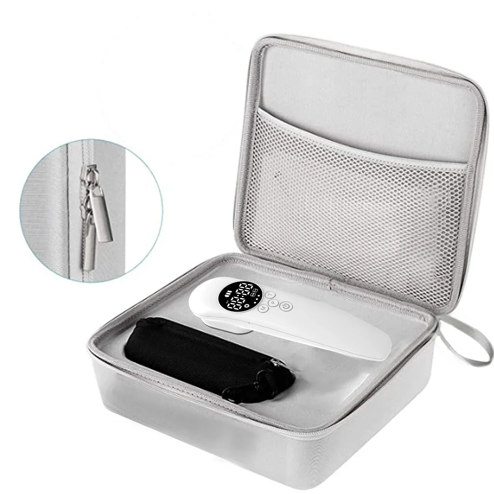 Handheld Lllt Cold Laser At Home Knee Pain Relief Rheumatoid Arthritis Medications Tissue Repair 3x808nm+14x650nm 17 Diode 520mW