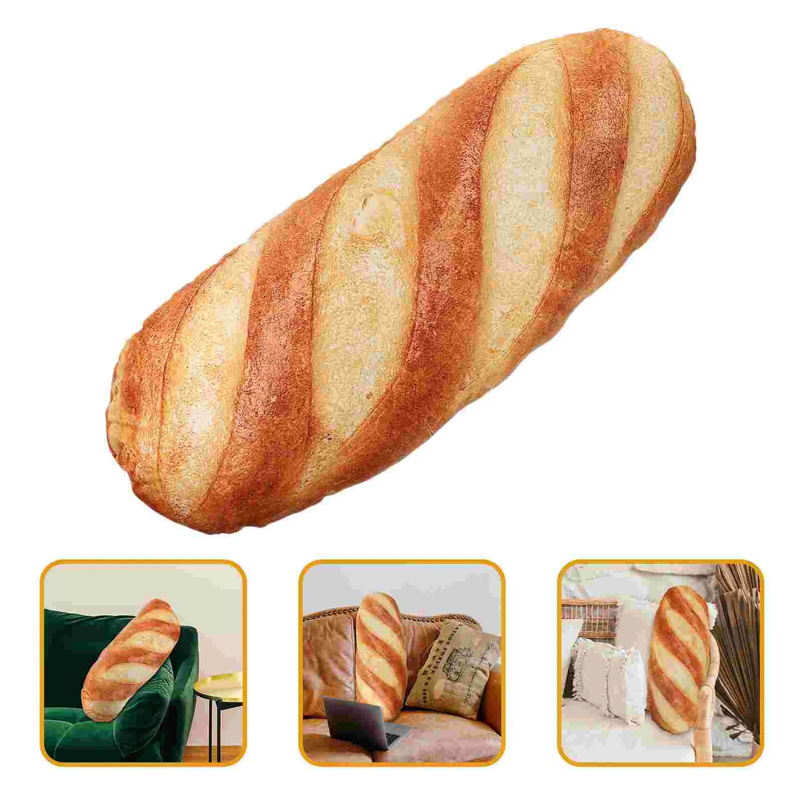 Simulação 3d lanche manteiga pão travesseiro sofá almofadas cama decorativa lance lombar pp algodão brinquedo criança