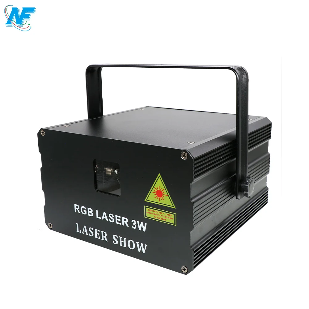 Factory Price 3W RGB Laser APP Bluetooth Control Text Laser Light 3 Watt Laser Show