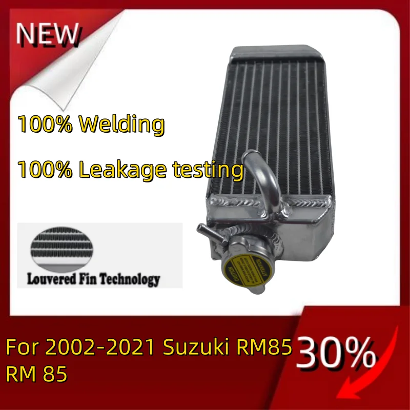 

NEW All Aluminum Radaitor For 2002-2021 Suzuki RM85 RM 85 Cooler Coolant 02 03 2004 2005 2006 2007 2008 2009 2010 2011 2012