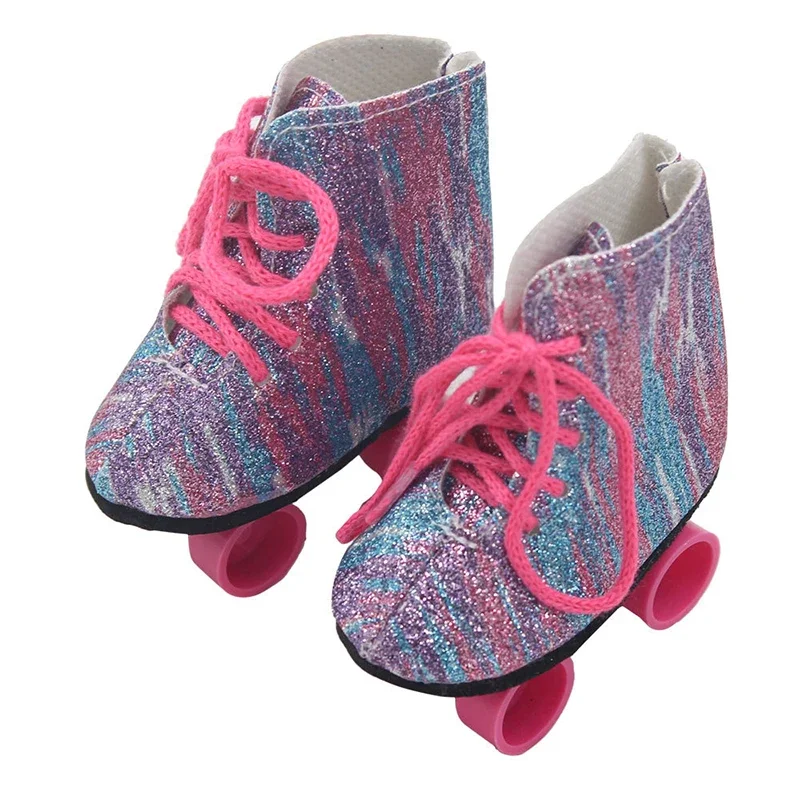 NenDESIGN-Chaussures à beurre pour bébé américain, bottes Born Baby, Our Generation, cadeau pour fille, 7 cm, 18 po, 43 cm