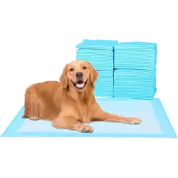 Super Absorbent Waterproof Dog and Puppy Pet Training Pad, Housebreaking Pet Pad,Blue (22