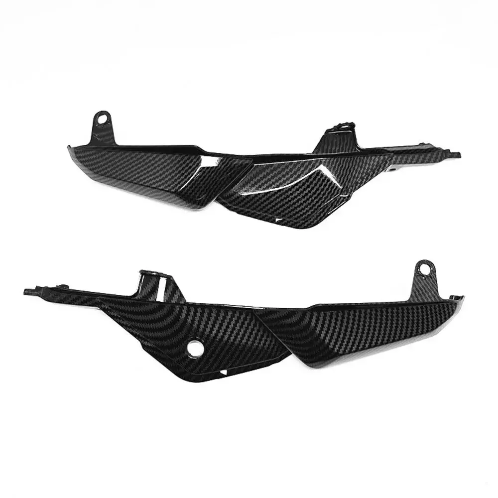 

Hydro Dipped Carbon Fiber Finish Rear Upper Side Tail Seat Fairing Cowls For HONDA CBR650R 2019-2023