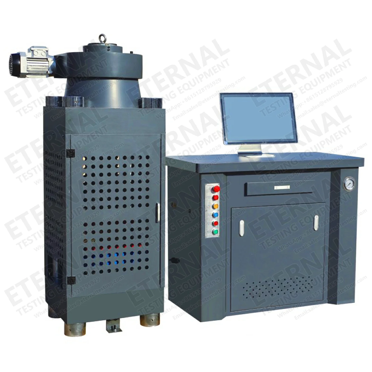 3000kn Four column microcomputer servo press screw  compression test machine